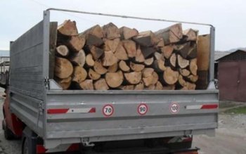 Material lemnos confiscat și cinci …