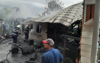 Incendiu într-o gospodărie din Ungureni! …
