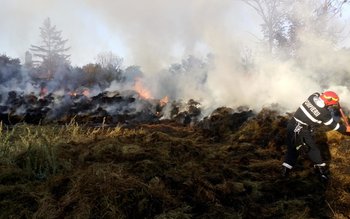 Incendiu uriaș: Pompierii din Dorohoi …
