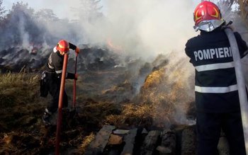 Incendiu Carasa: 40 de tone …