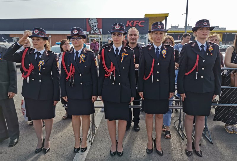 Ziua Pompierilor din România, sărbătorită la Botoșani cu avansări în grad, premii și defilări - FOTO