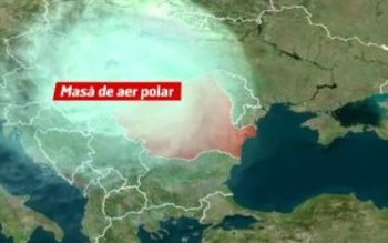 Val de aer polar peste …