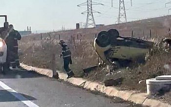 Un septuagenar și pasagera din …