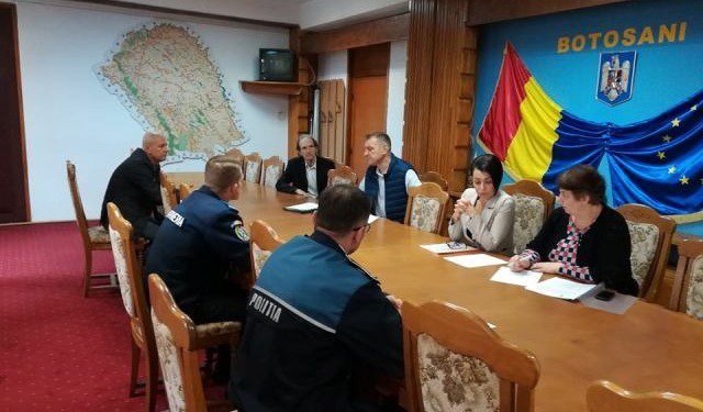 Violența în sport din județul Botoșani analizată la Instituția Prefectului – FOTO