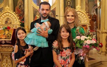 Mihai Morar și-a botezat fata …