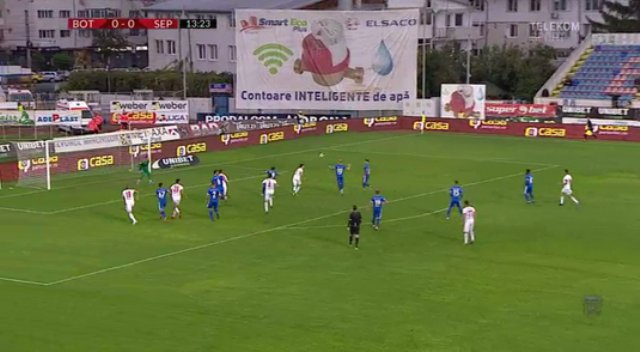 FC Botoșani și Sepsi au terminat la egalitate partida de pe municipal