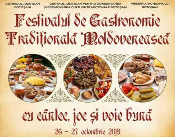 Festival de gastronomie tradiţională moldovenească pe Pietonalul Unirii din Municipiul Botoşani