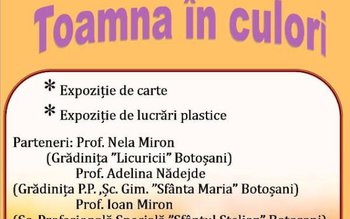 Preşcolarii desenează toamna, la Biblioteca …