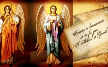 Sfinții Mihail și Gavril sunt …