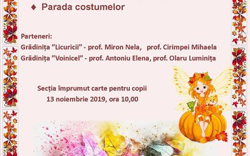 Carnavalul Toamnei revine la Biblioteca …