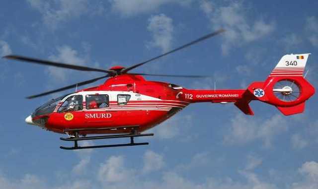 Elicopter SMURD chemat la Botoșani pentru un bărbat în stare gravă