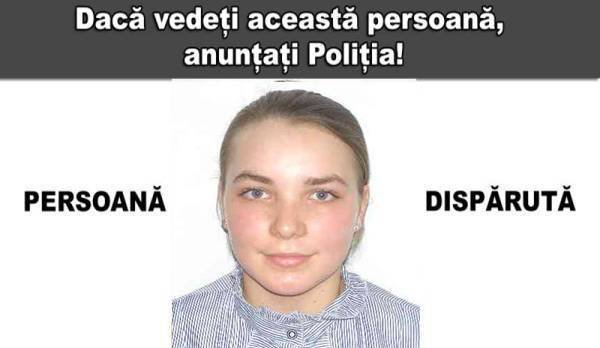 O adolescentă din Botoșani a dispărut după ce a plecat spre școală și nu a mai fost văzută