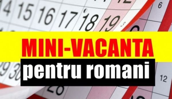 ZILE LIBERE. Minivacanţe mai mari de Crăciun şi Revelion. Câte zile libere sunt în 2020