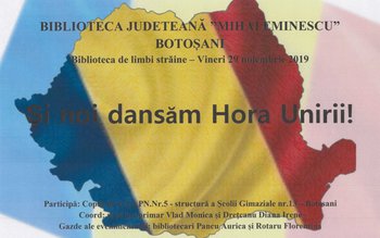 Preșcolarii sărbătoresc Ziua Națională la …