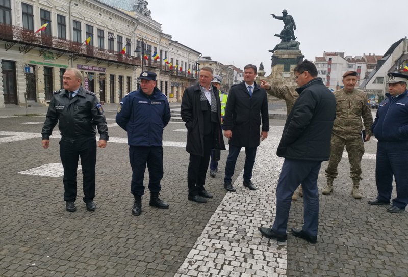 Ceremonialul Zilei Naționale a României, pregătit de Prefectură - FOTO