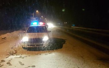 Ninsoare abundentă în județul Botoșani. …