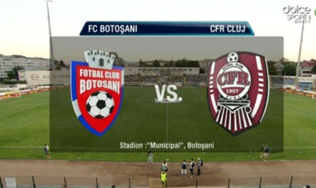 FC Botoșani – CFR Cluj. Meci greu astăzi pe municipal