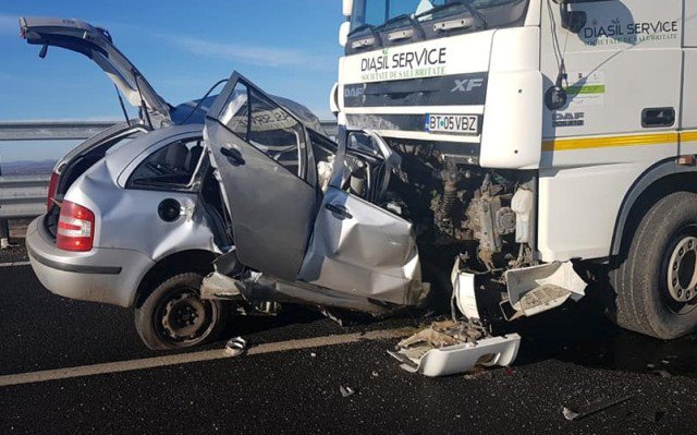 Accident mortal! Camion din Botoșani implicat într-un accident la Suceava