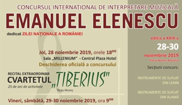 23 de premii și mențiuni câștigate de artiștii de la liceul botoșănean „Ștefan Luchian” la Concursul Internațional de Interpretare Muzicală „Emanuel Elenescu”