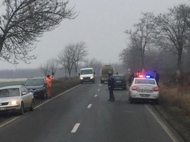 Moped acroșat de o mașină între Dorohoi și Dumbrăvița