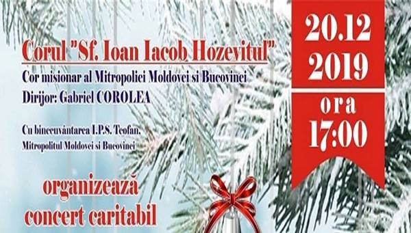 „Prin nămeţi şi ger” Concert caritabil cu invitați de seamă, Alexandru Brădăţan, Fetele din Botoşani, Ansamblul Stejărelul