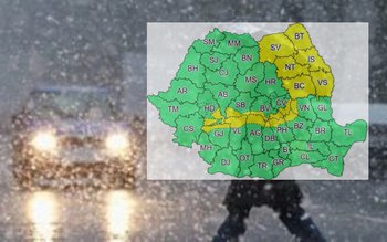Meteorologii au emis o atenționare …