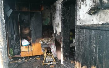 Incendiu în ajun de an …
