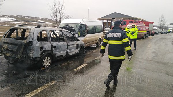 Plan Roșu de Intervenție: Accident rutier grav în județul Botoșani, cu 11 victime - FOTO