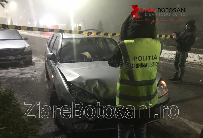 Accident la Dorohoi! O fată a ajuns la spital după ce două mașini s-au ciocnit – FOTO