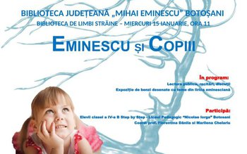 Eminescu și copiii - „întâlnire” …