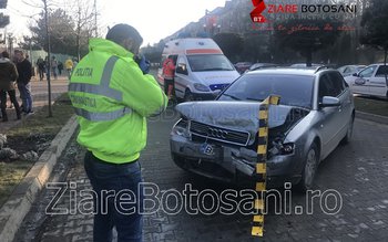 Carambol cu trei mașini la …