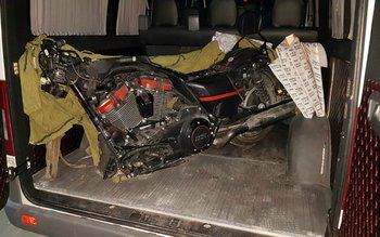 Motocicletă Harley furată din Italia, …