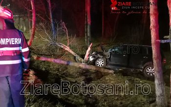 Accident! O mașină a ieșit …