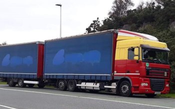 Șofer român de TIR, dat …