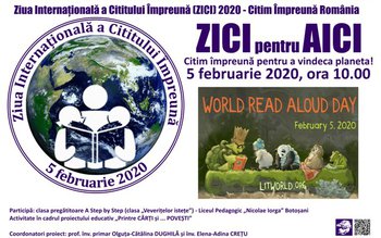 Ziua Internațională a Cititului „ZICI” …