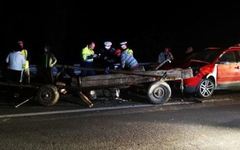 Accident cu un căruțaș în …