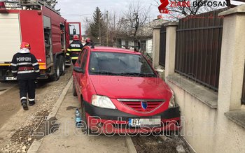 Accident! O mașină a intrat …