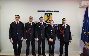 Patru pompieri botoșăneni avansați de …