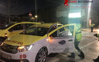 Accident! Două taxiuri s-au ciocnit …