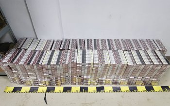 Ţigări de contrabandă în valoare …