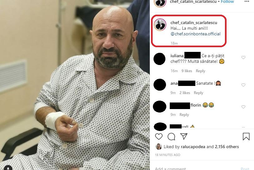 Cătălin Scărlătescu, de urgență la spital. Ce a pățit juratul „Chefi la cuțite”?