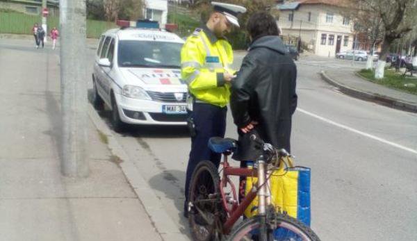 Bicicliștii botoșăneni în vizorul polițiștilor