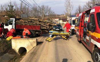 Accident! Doi copii care se …