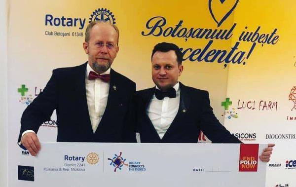 Un om de afaceri din Botoșani finanțează eradicarea poliomielitei într-un proiect în care Bill & Melinda Gates îi triplează donația