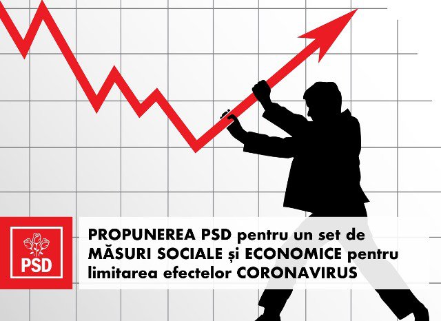 PSD propune un program de măsuri sociale și economice pentru limitarea efectelor coronavirus