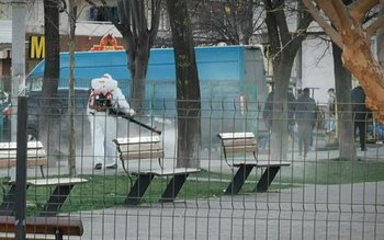 Mega-acțiune de dezinfecție la Dorohoi