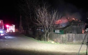 Incendiu în județul Botoșani! Casă …