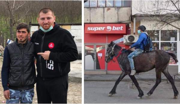 Cătălin Moroșanu, gest impresionant pentru tânărul care s-a dus la maternitate călare pe cal pentru a-și vedea soția și bebelușul