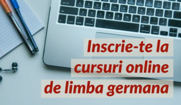 #bibliotecaecutine - Cursuri de limba germană on-line organizate de Biblioteca Județeană „Mihai Eminescu”