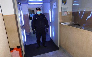 Tunel de decontaminare instalat la …